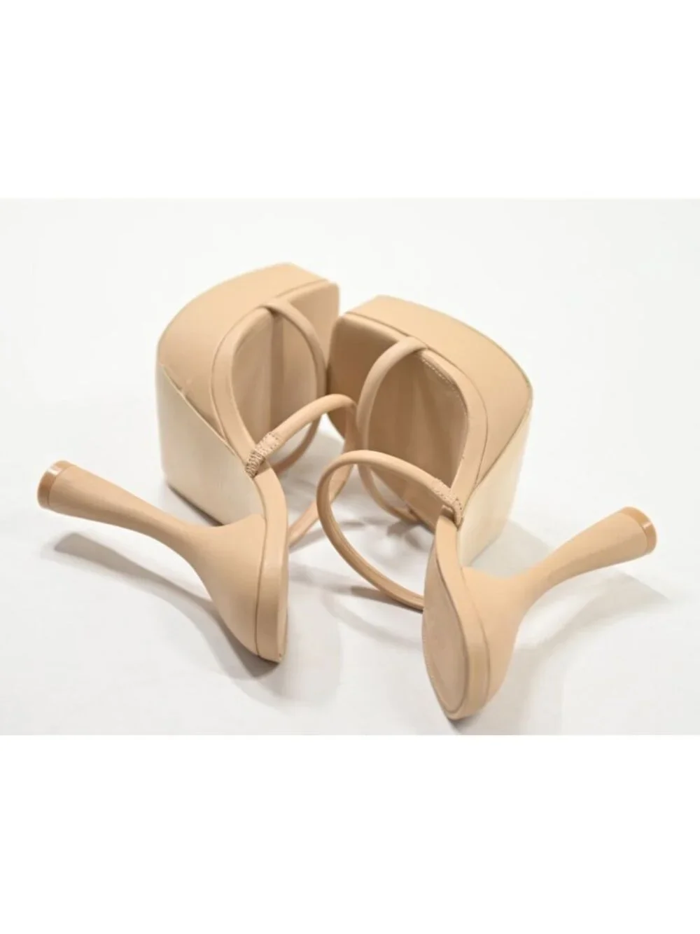 Cult Gaia Elena Platform Sandals in Sand